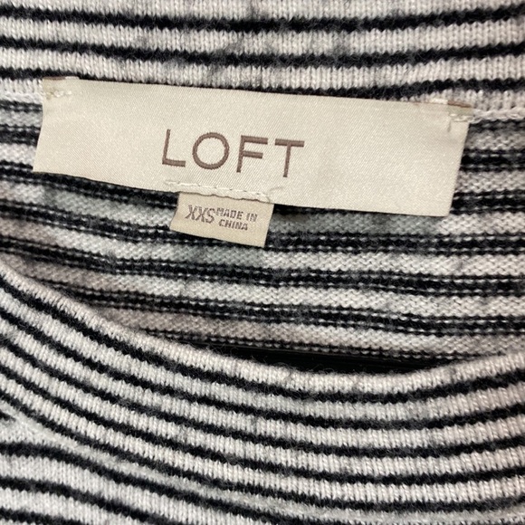 Loft wool blend stripe sweater - Picture 3 of 8